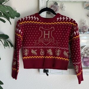 Warner Bros. Red and Gold Harry Potter Sweater